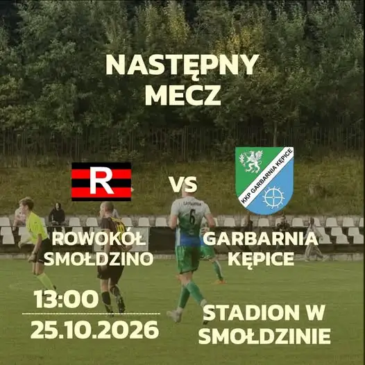 Garbarnia Kępice zagra w Smołdzinie. Kibice, czas na wyjazdowe wsparcie!
