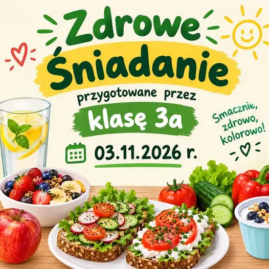 Zdrowe śniadanie w Szkole Podstawowej nr 1 w Słupsku – 3 listopada
