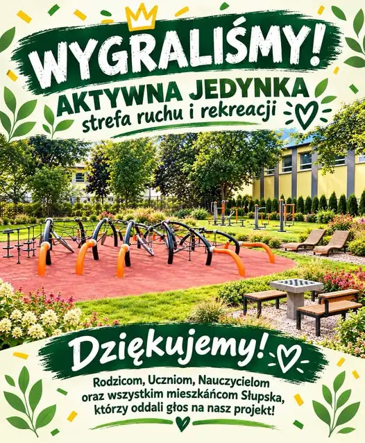 Słupsk: przy Szkole Podstawowej nr 1 powstanie strefa ruchu i rekreacji