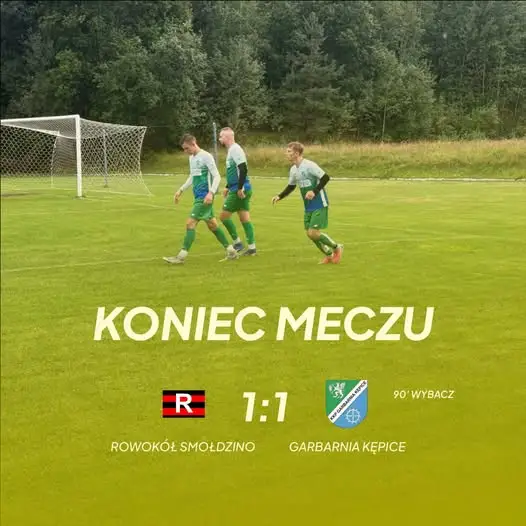 Remis w meczu Rowokół Smołdzino – Garbarnia Kępice 1:1