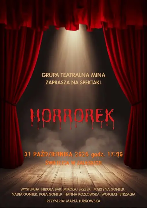 Horrorek w Zaleskich – teatr „Mina” zaprasza na wyjątkowy spektakl